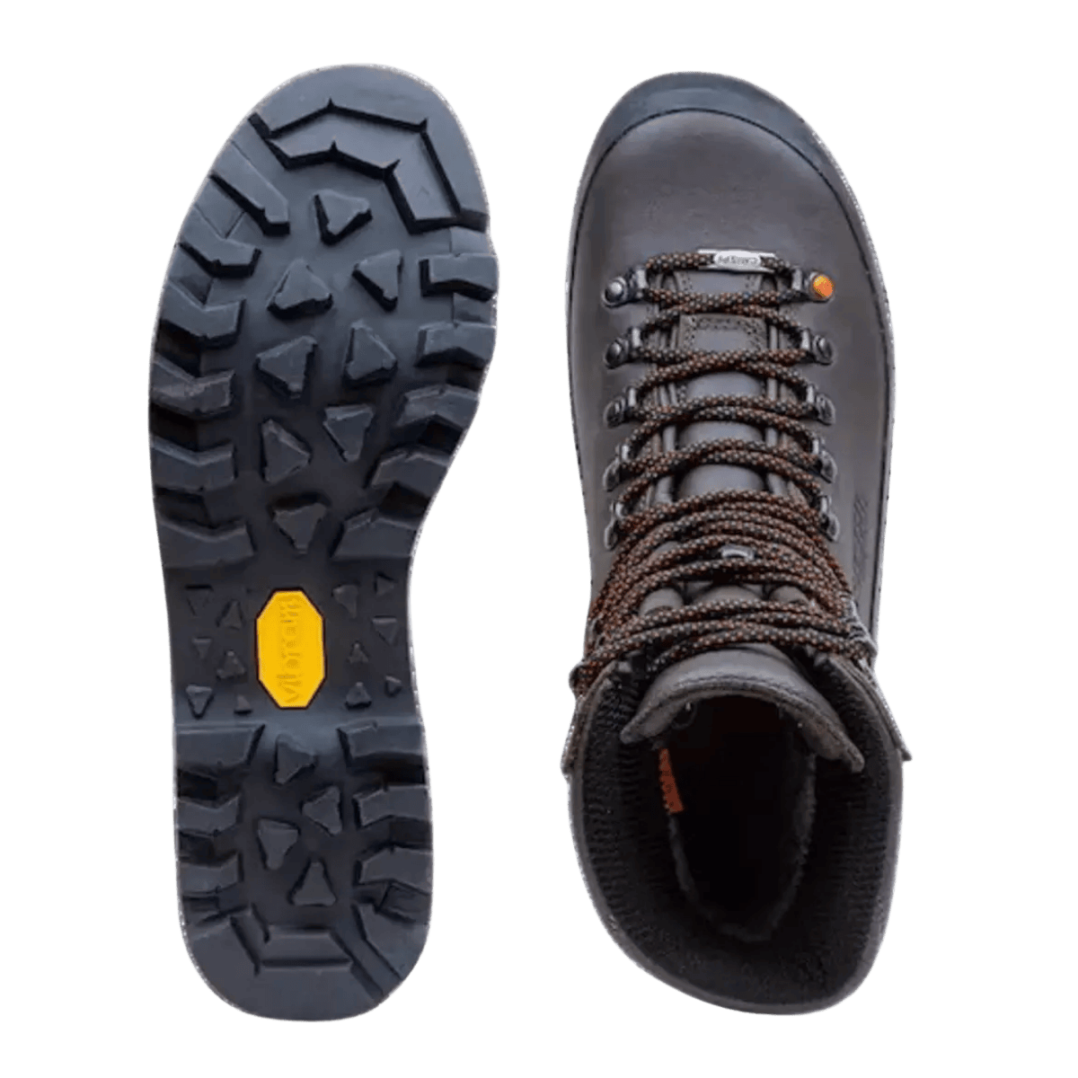 CRISPI WILD ROCK 800 EFX 10" BOOTS - BROWN - TOP VIEW FRONT AND BACK