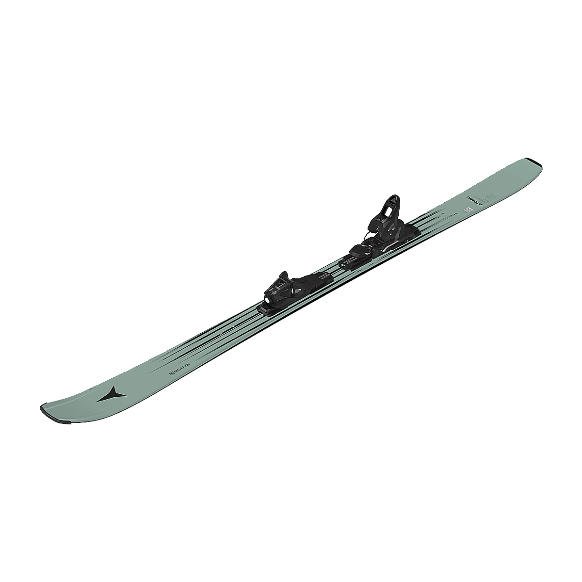 ATOMIC MAVERICK 86 C R SKIS + M 10 GW BINDINGS 2025 FLAT PROFILE