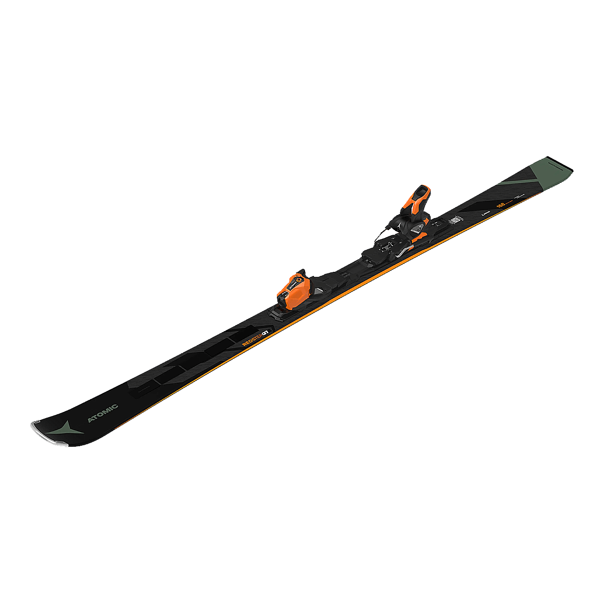 ATOMIC REDSTER Q7 RVSK C SKIS + MI 12 GW BINDINGS FLAT PROFILE
