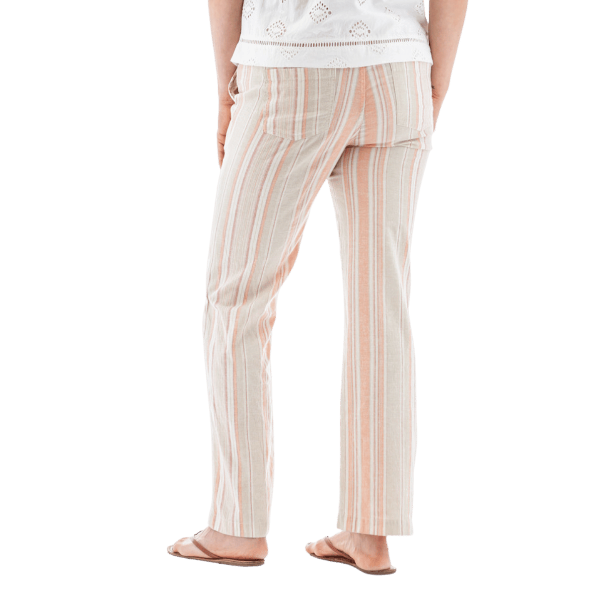 AVENTURA BREEZE PULL-ON BEACH PANTS WOMENST - CANYON SUNSET_BACK ANGLE