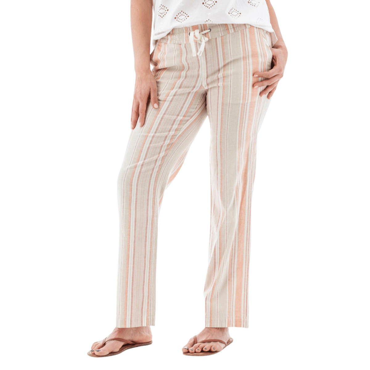AVENTURA BREEZE PULL-ON BEACH PANTS WOMENST - CANYON SUNSET_FRONT ANGLE