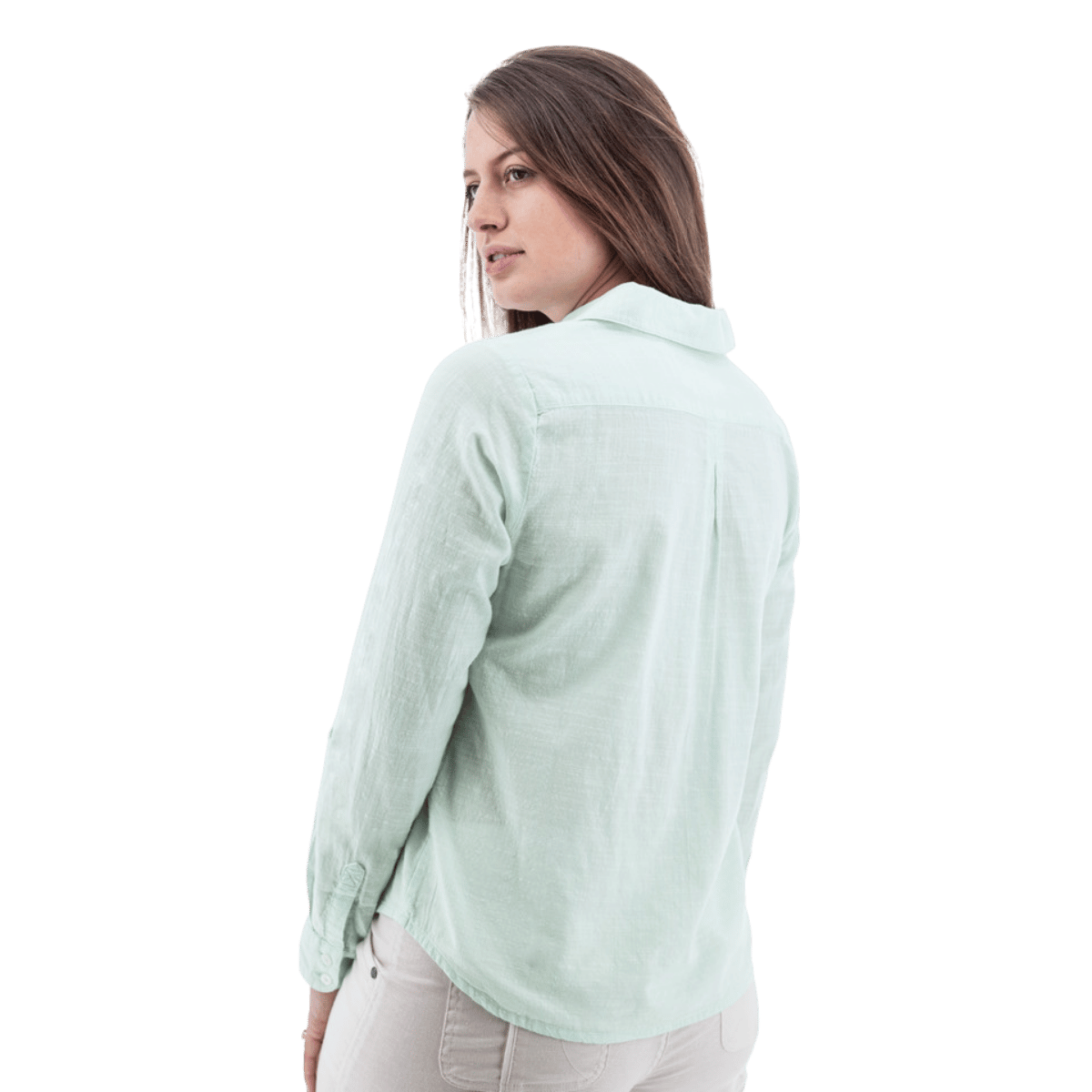 AVENTURA DEVON POPOVER TOP WOMENS - FAIR AQUA_BACK ANGLE