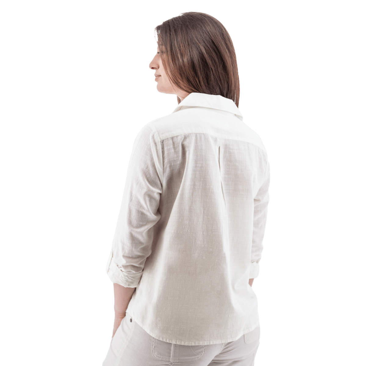 AVENTURA DEVON POPOVER TOP WOMENS - WHITE_BACK ANGLE