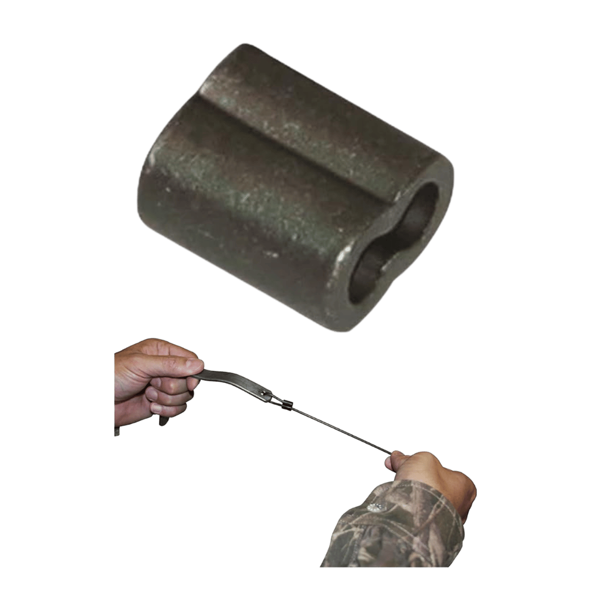 AVERY GHG DECOY CORD CRIMPS 24PK BLACK