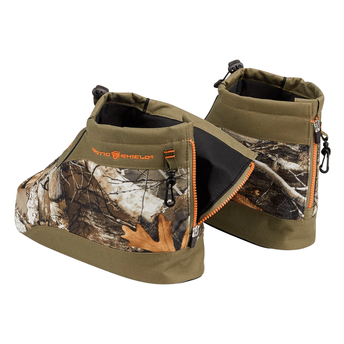 ARCTIC SHIELD BOOT INSULATORS REAL TREE EDGE - BACK SIDE VIEW