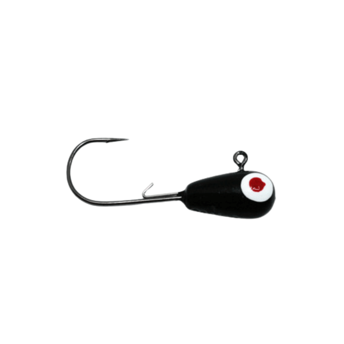 B Fish N Tackle H2O Precision Jigs Hi-Gloss Black; 1/8 oz