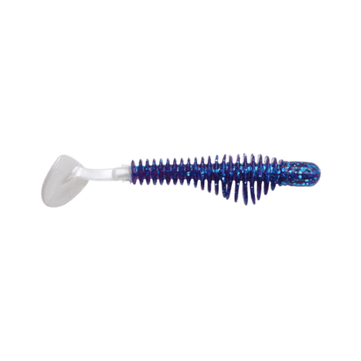 B-FISH-N PULSER PADDLE TAIL 8PK 2.45IN ELEC BLUE/PEA