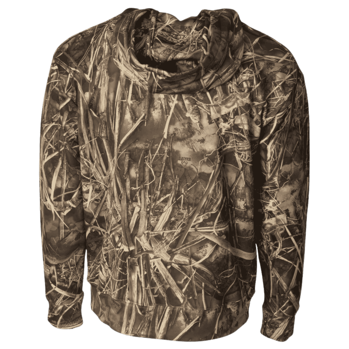 BANDED CAMO B LOGO HOODIE - MAX7 - BACK VIEW