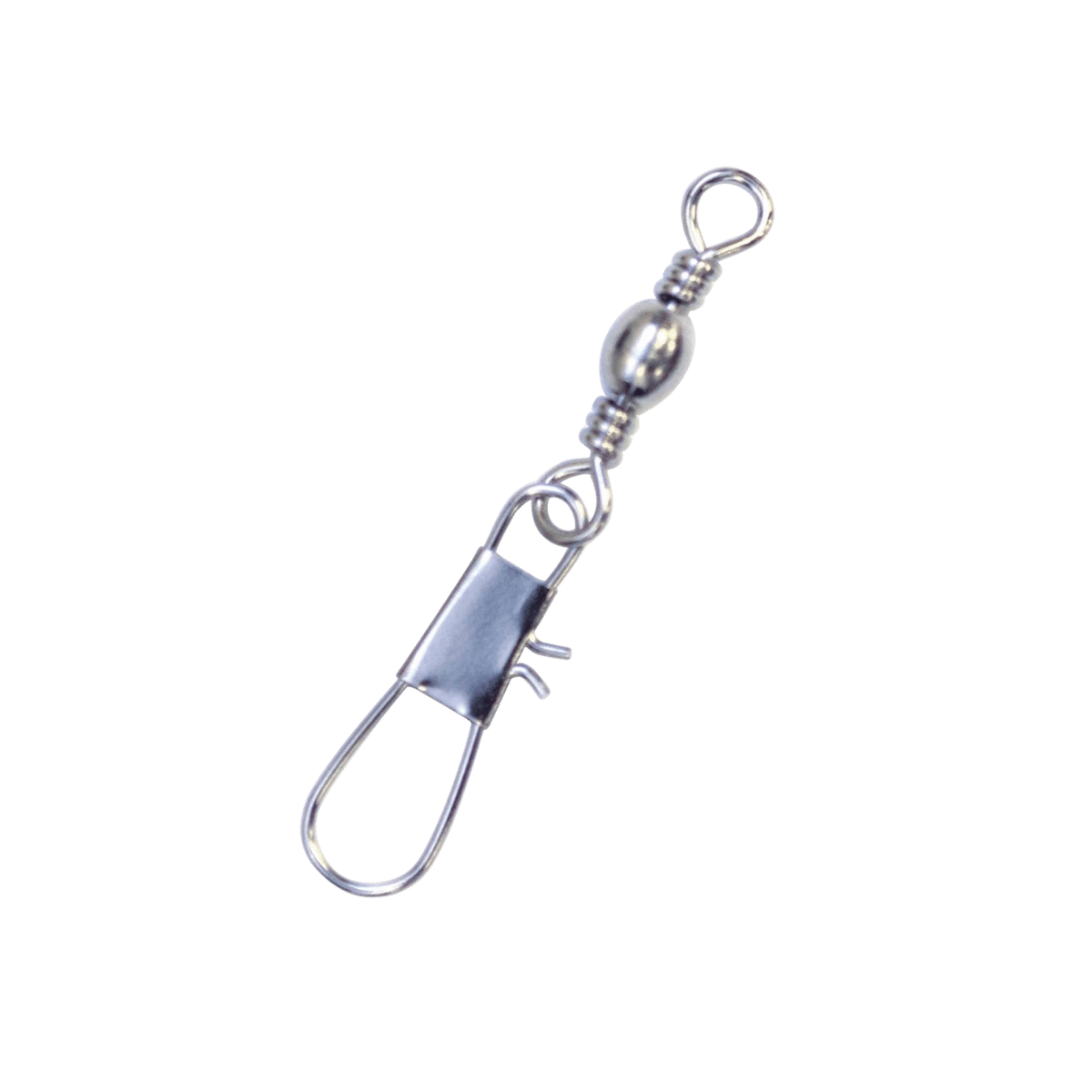 EAGLECLAW BARREL SWIVEL W/INTERLOCK SNAP NICKEL SIZE 7