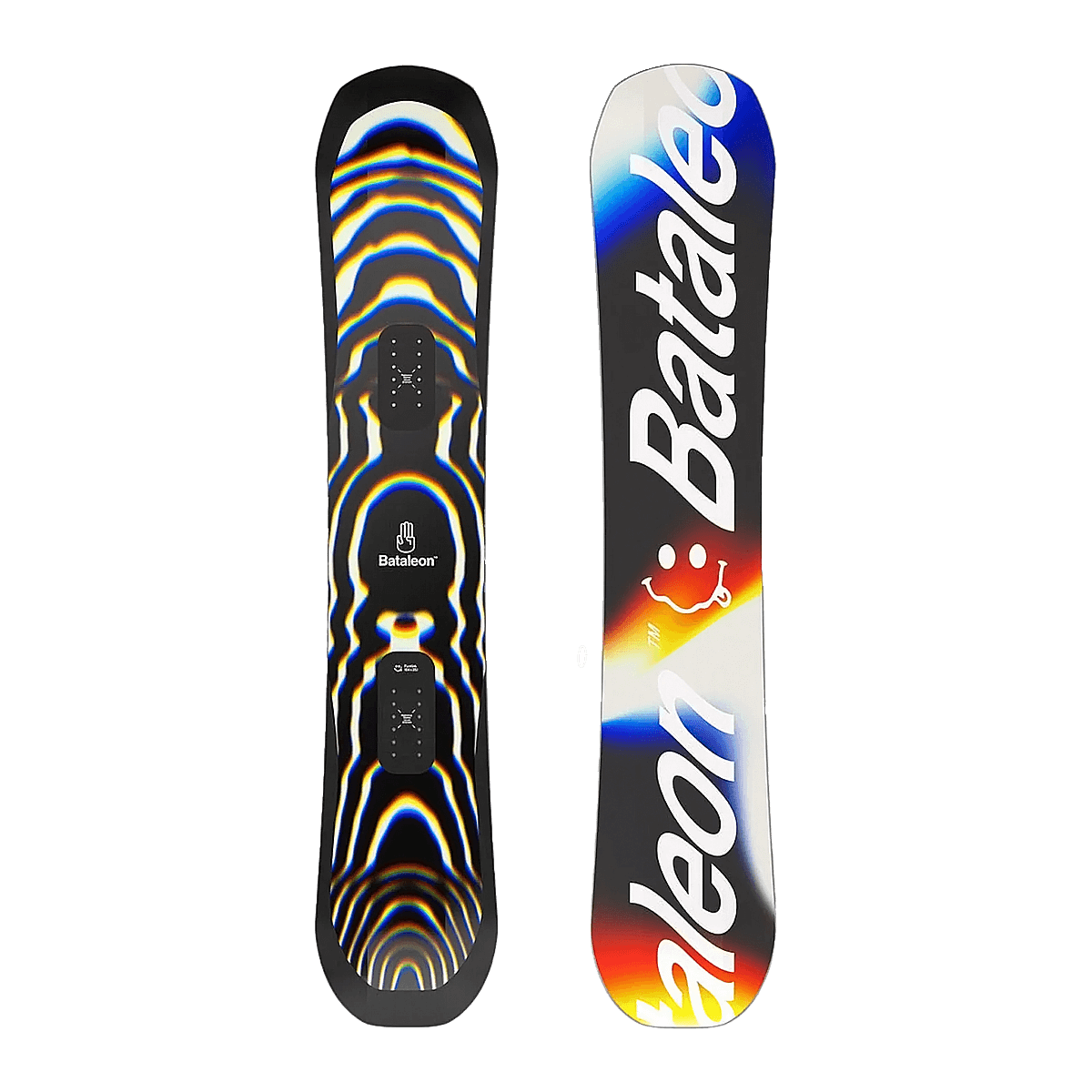 BATALEON FUNKINK SNOWBOARD 2025 FRONT AND BOTTOM GRAPHICS