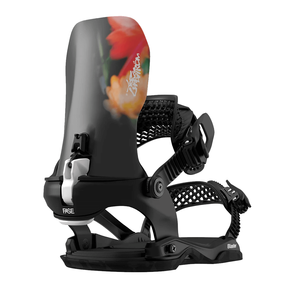 BATALEON BLASTER PRO ASYMWRAP FASE X TOR SNOWBOARD BINDINGS 2025 REAR VIEW