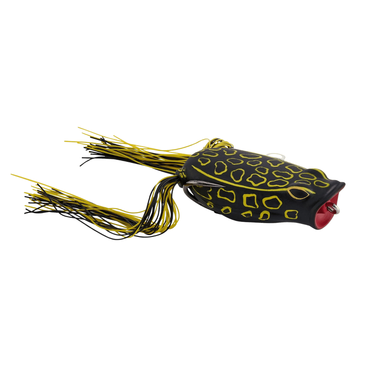 BERKLEY SWAMP LORD – 2/3 OZ POPPING HOLLOW BODY FROG LURE - VOODOO BLACK