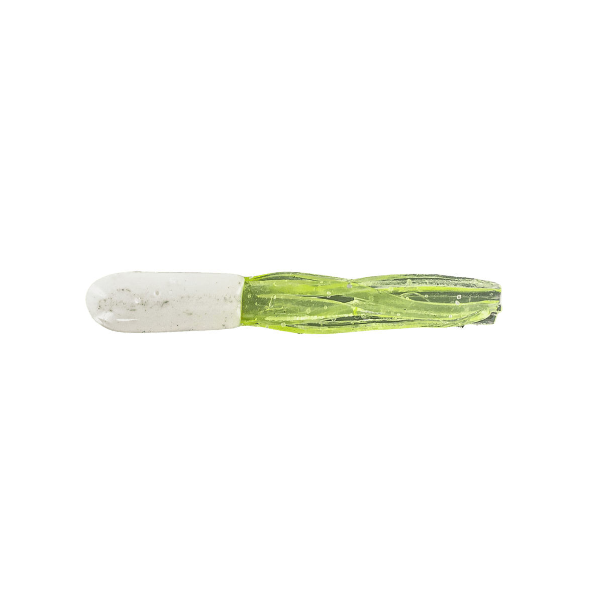 BIG BITE CRAPPIE TUBE 10PK WHITE CHARTREUSE