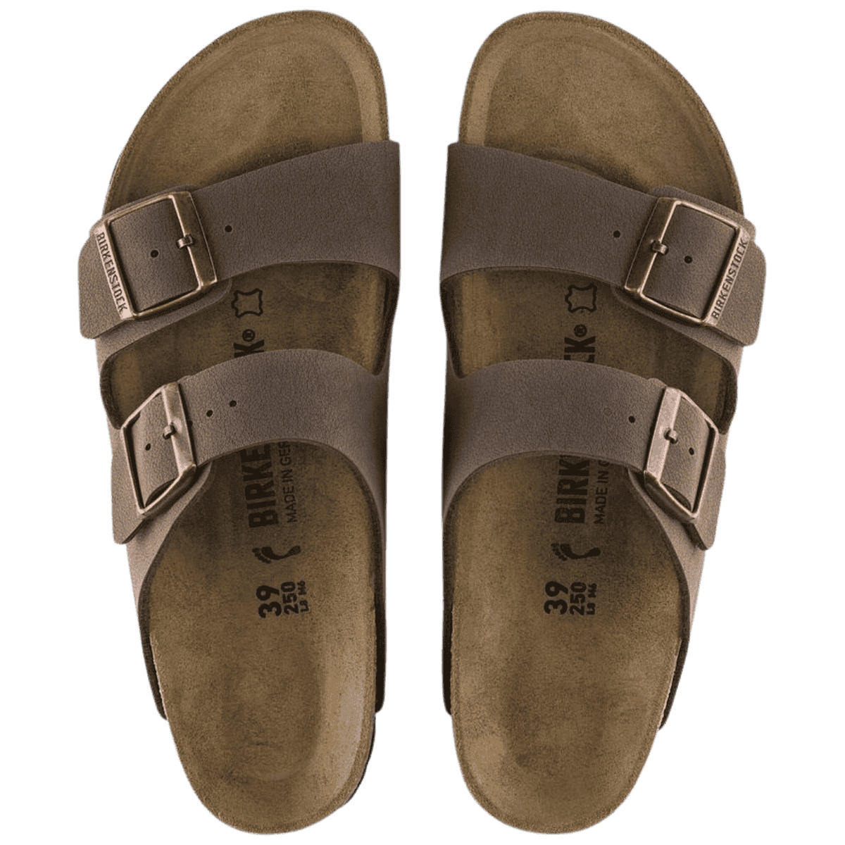 BIRKENSTOCK ARIZONA SANDAL NARROW - MOCHA_PAIR