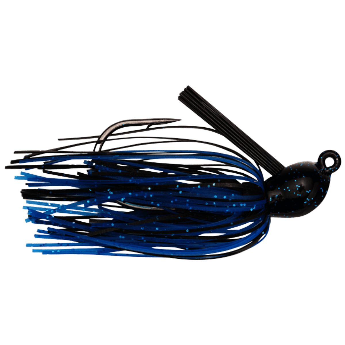 STRIKE KING BITSY FLIP JIG BLACK/BLUE 3/8 OZ