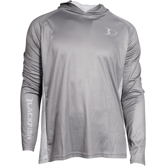 BLACKFISH GUIDE UPF HOODIE - CONTROL GREY/FROST