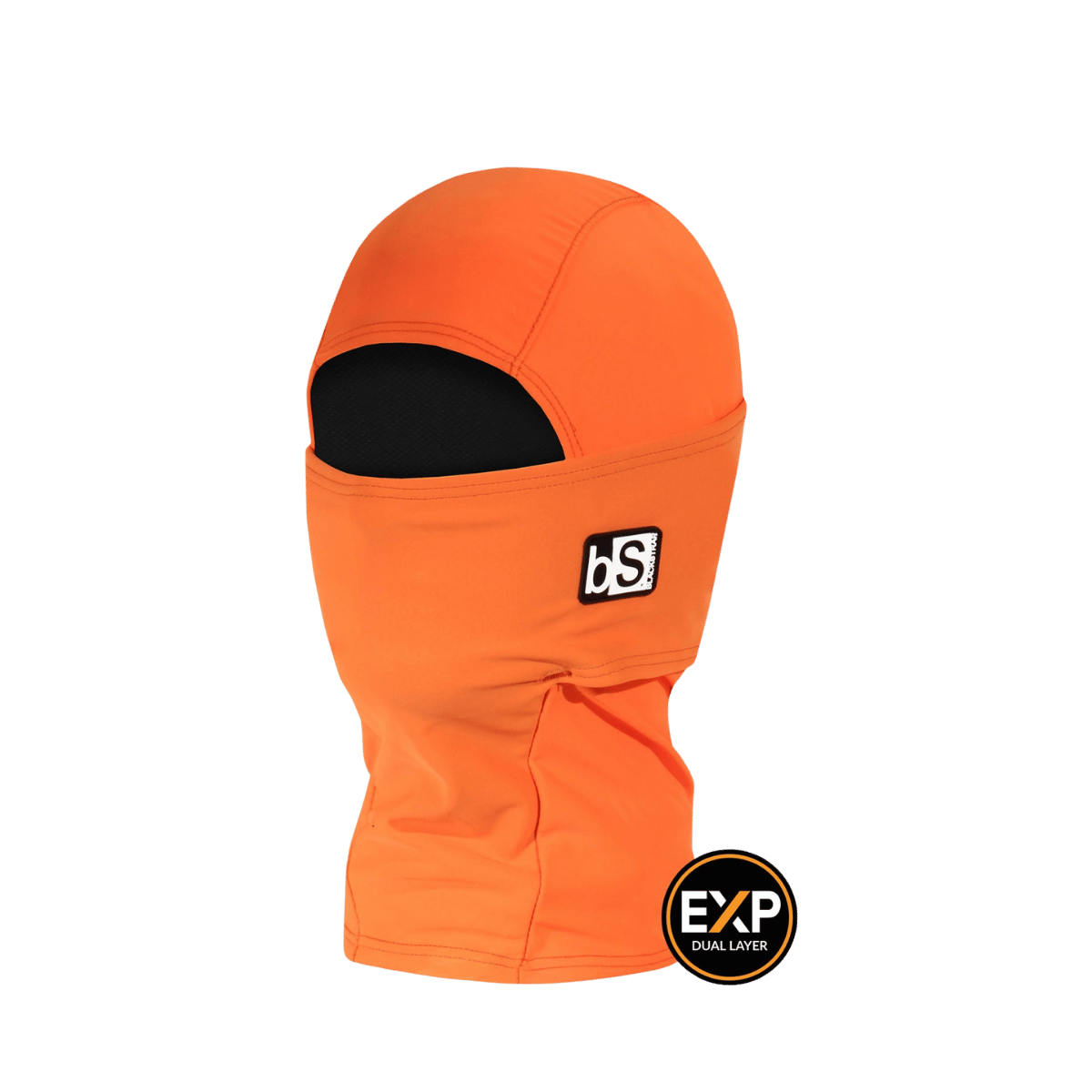 BLACKSTRAP KIDS' EXPEDITION HOOD - BRIGHT ORANGE - FRONT VIEW