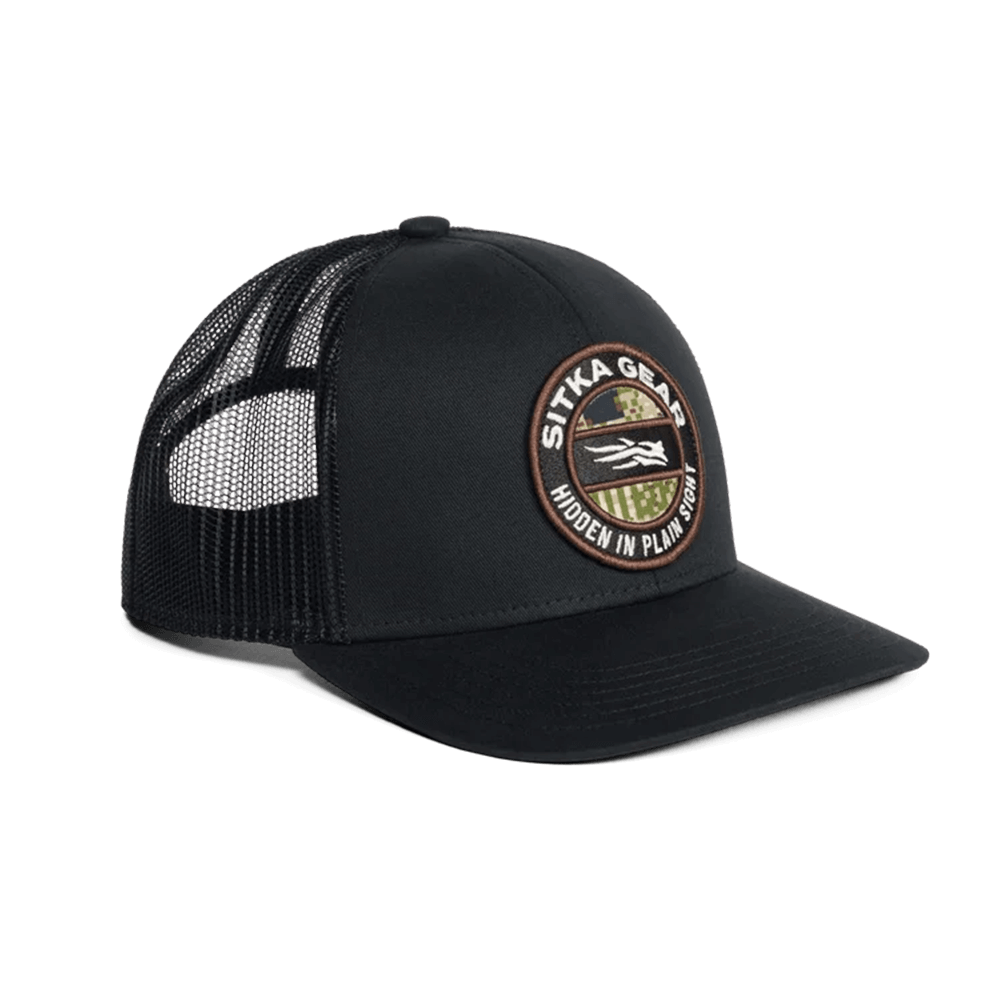 SITKA HIDDEN OPTIF MID PRO TRUCKER - BLACK SUBALPINE