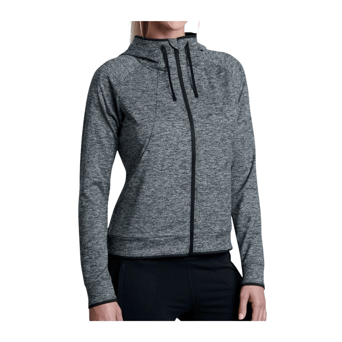 KUHL WOMEN'S BLISS HOODY - DARK HEATHER