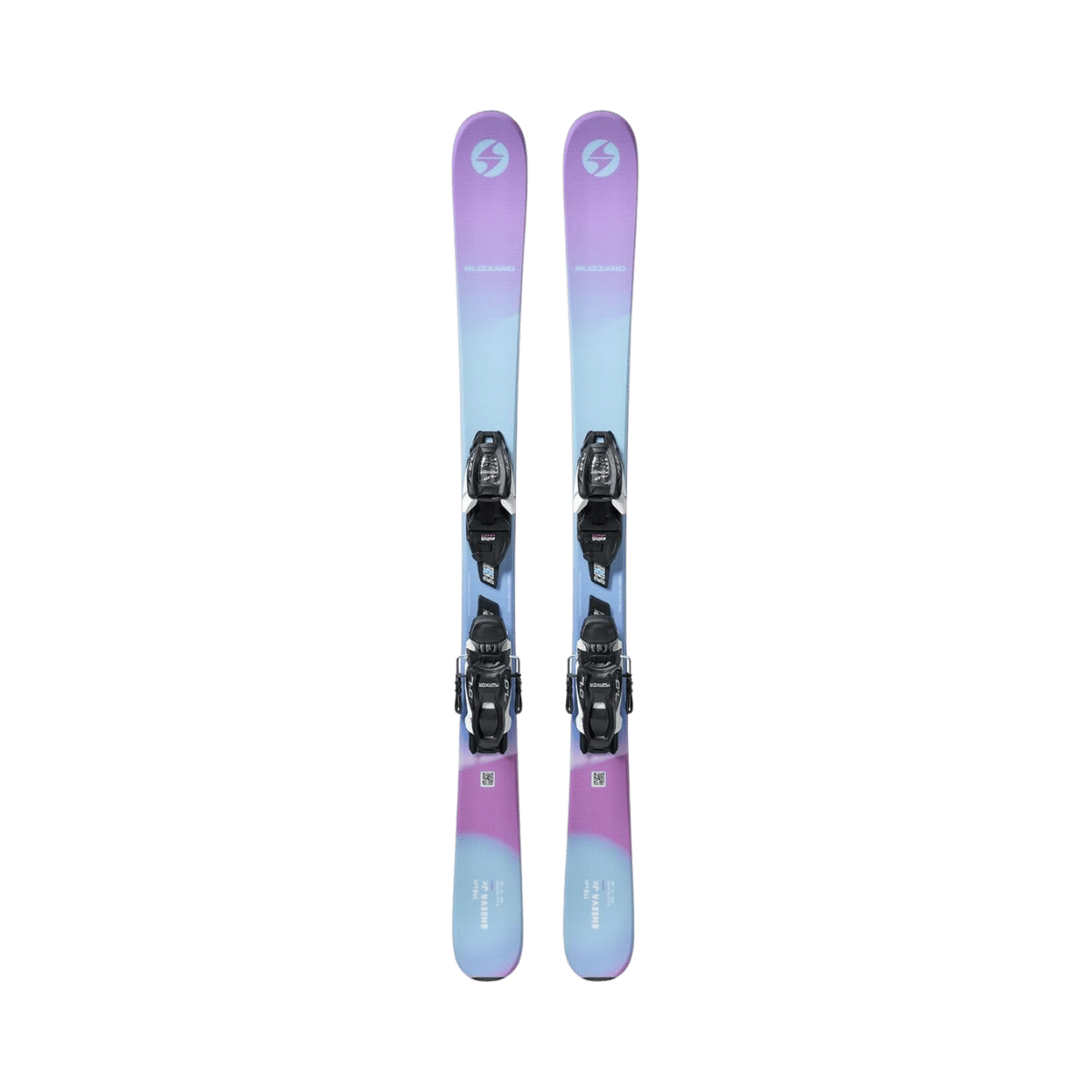 BLIZZARD SHEEVA TWIN SKIS JUNIOR 4.5 - TEAL/PURPLE 24/25 IMAGE