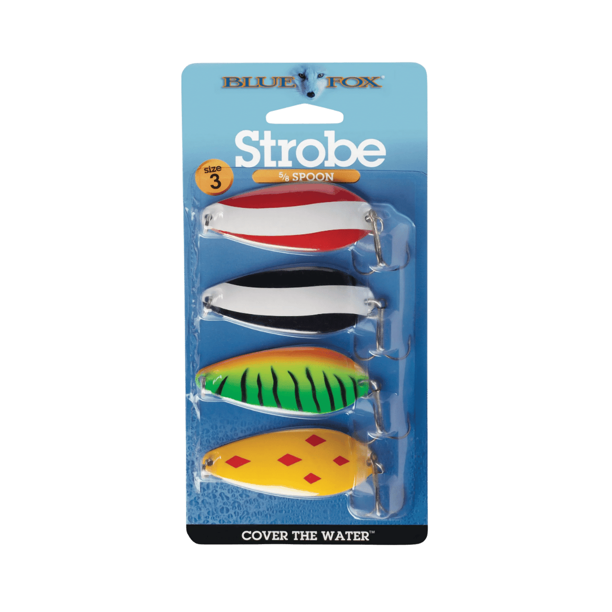 BLUE FOX STROBE SPOON KIT 5/8OZ