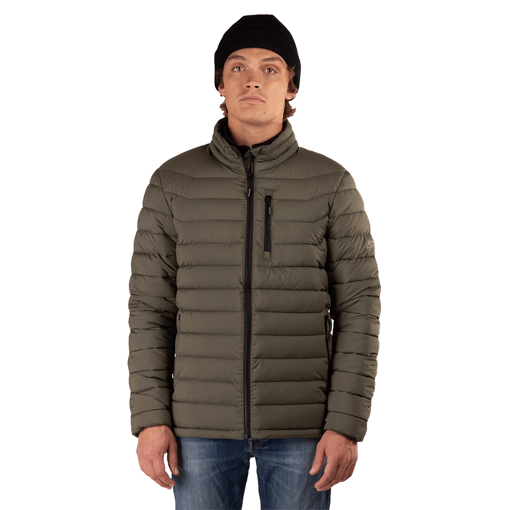 BOULDER GEAR GRIP PUFFY JACKET- OLIVE NIGHT