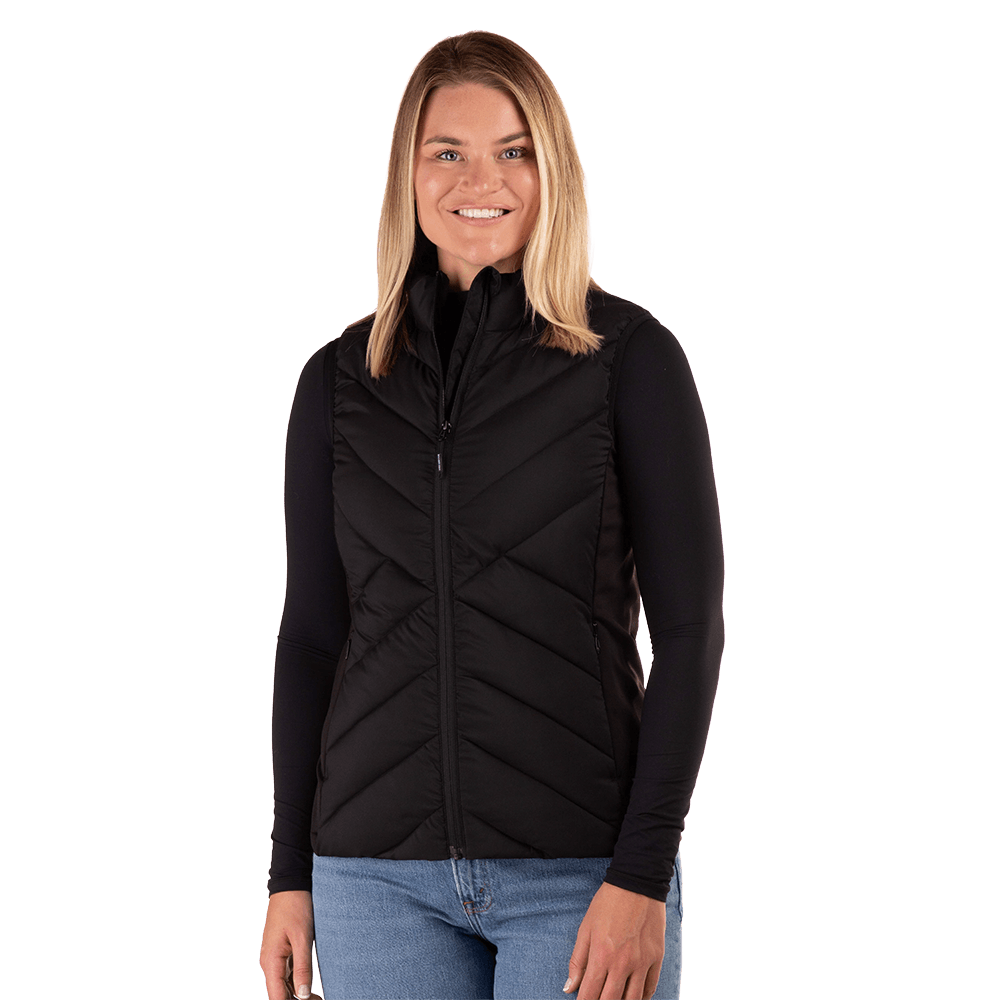 BOULDER GEAR WOMEN'S MIST PUFFY VEST- BLACK