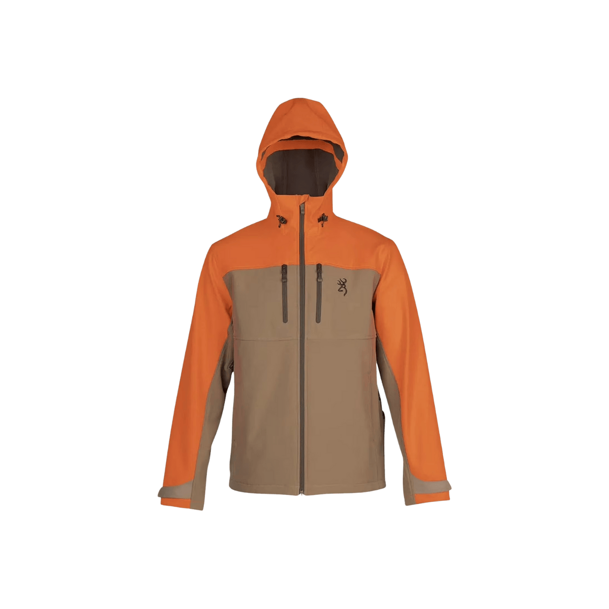 BROWNING FLUSHING MEADOWS SS JACKET - BLAZE/TAN - FRONT VIEW