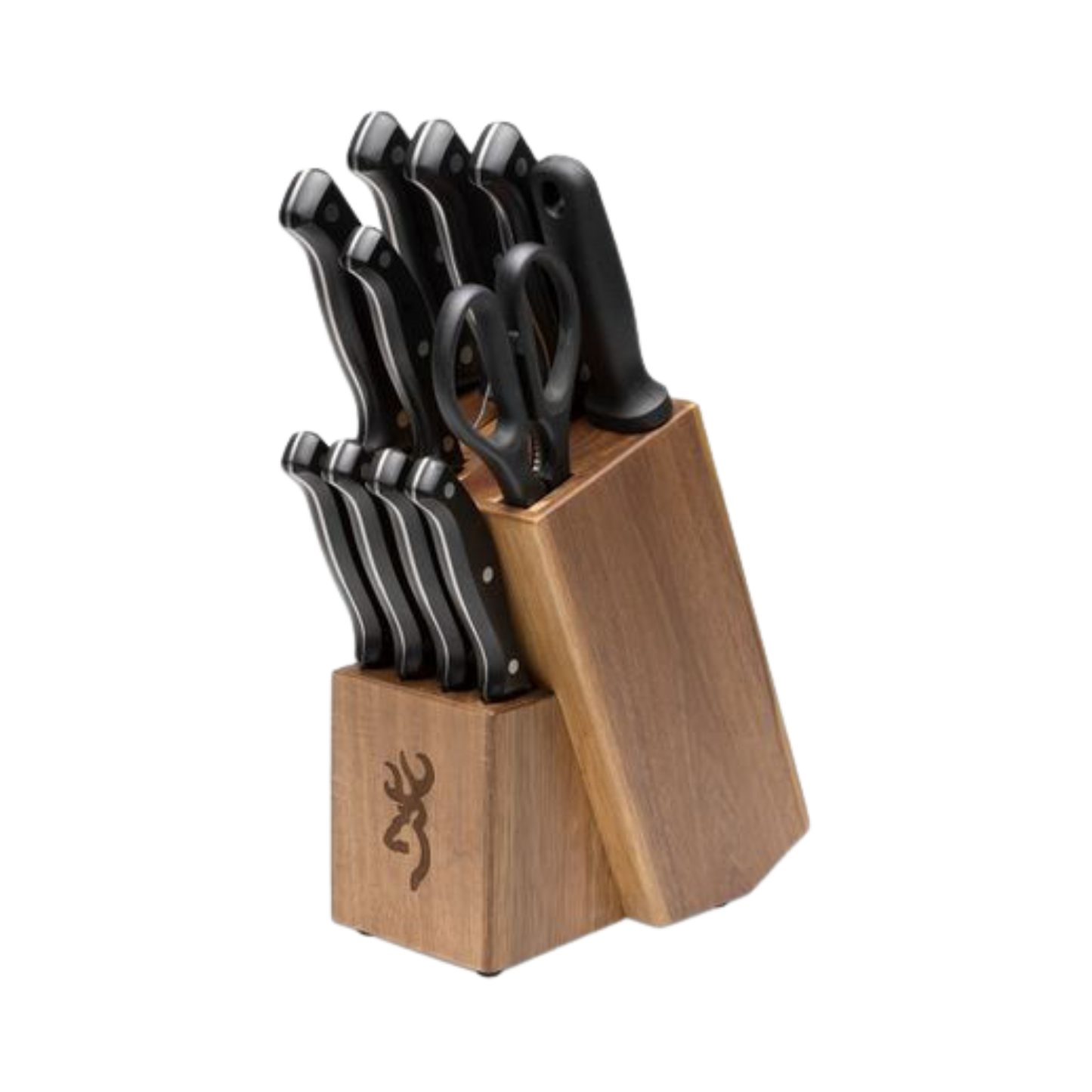 BROWNING KITCHEN KNIFE SET 11PC BLACK