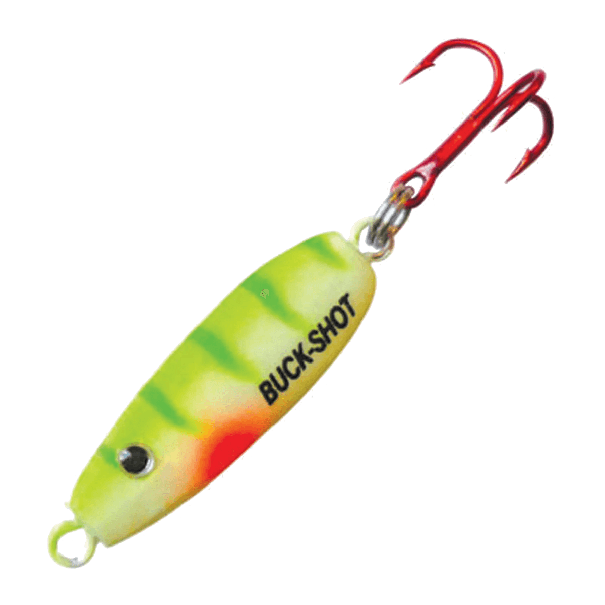 NORTHLAND UV BUCK-SHOT SPOON - GLO PERCH 1/16OZ