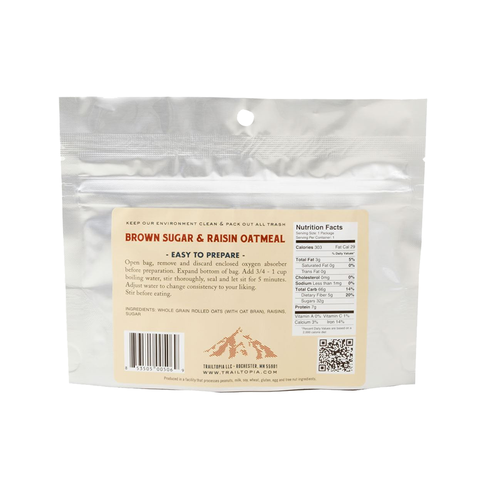 BRN SUGAR RAISIN OATMEAL GF