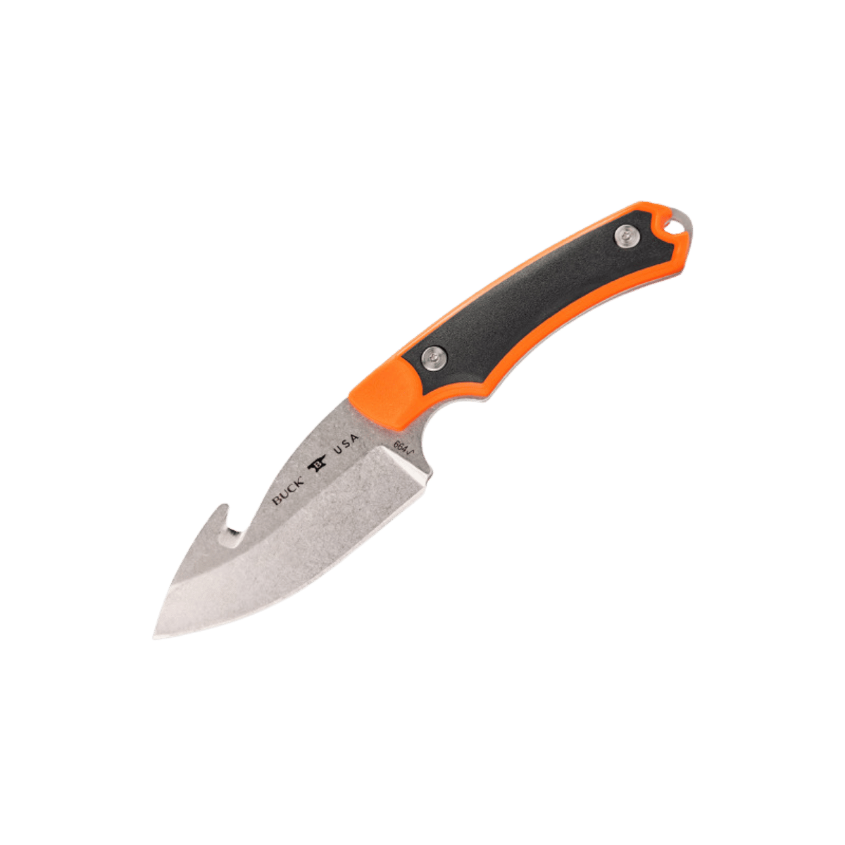 BUCK KNIVES ALPHA HUNTER SELECT GUTHOOK ORANGE