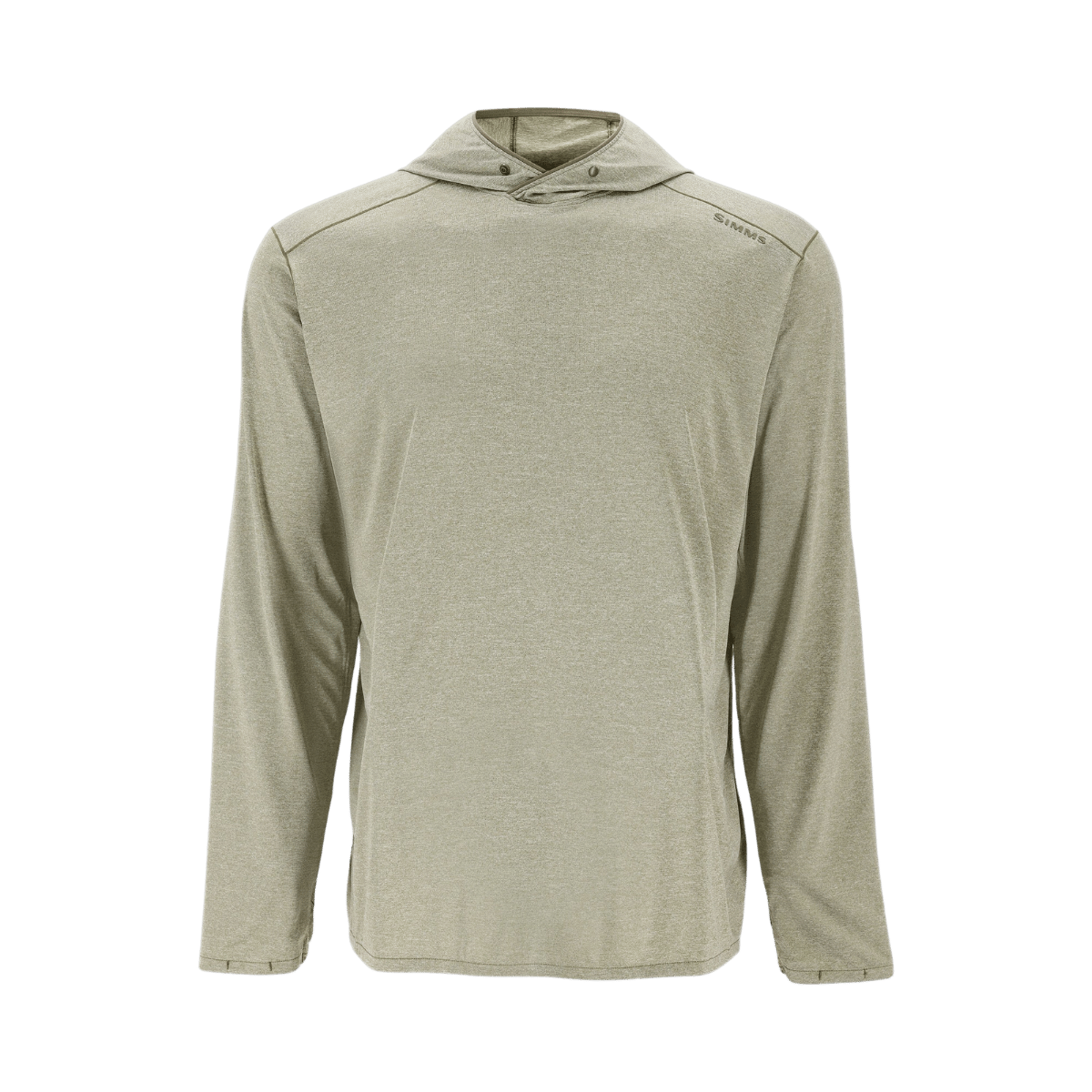 SIMMS MEN'S BUGSTOPPER SOLARFLEX HOODY - LODEN HEATHER