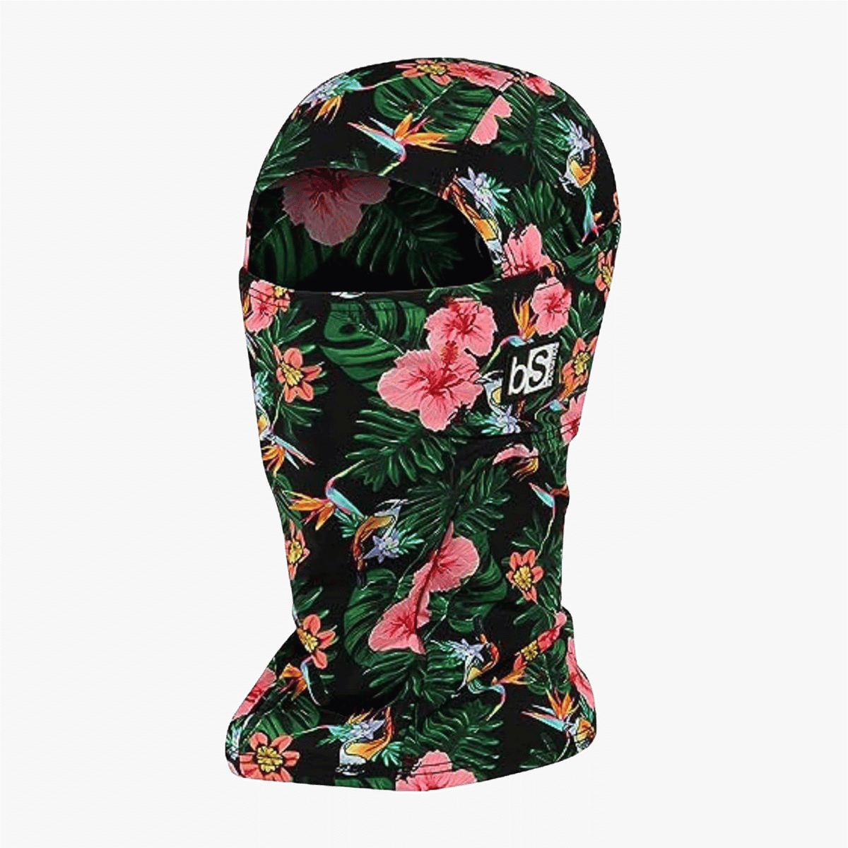 BLACK STRAP THE HOOD BALACLAVA FACEMASK - BIRDS PARADISE - ONE SIZE