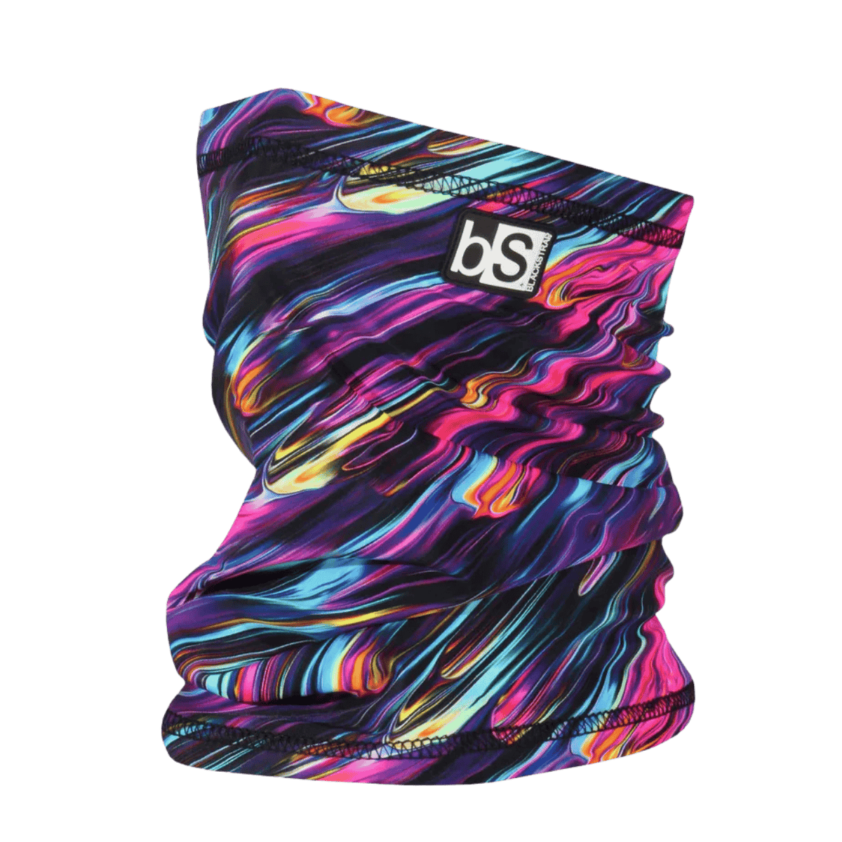BLACK STRAP THE TUBE NECK GAITER - ABSTRACT STREAKS - ONE SIZE