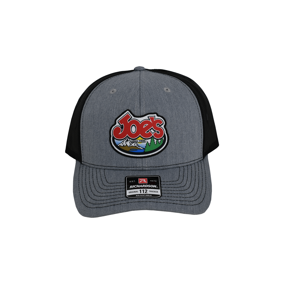 JOE'S SPORTING GOODS TRUCKER 1930 LOGO CAP - HEATHER GREY/BLACK - OSFM FRONT