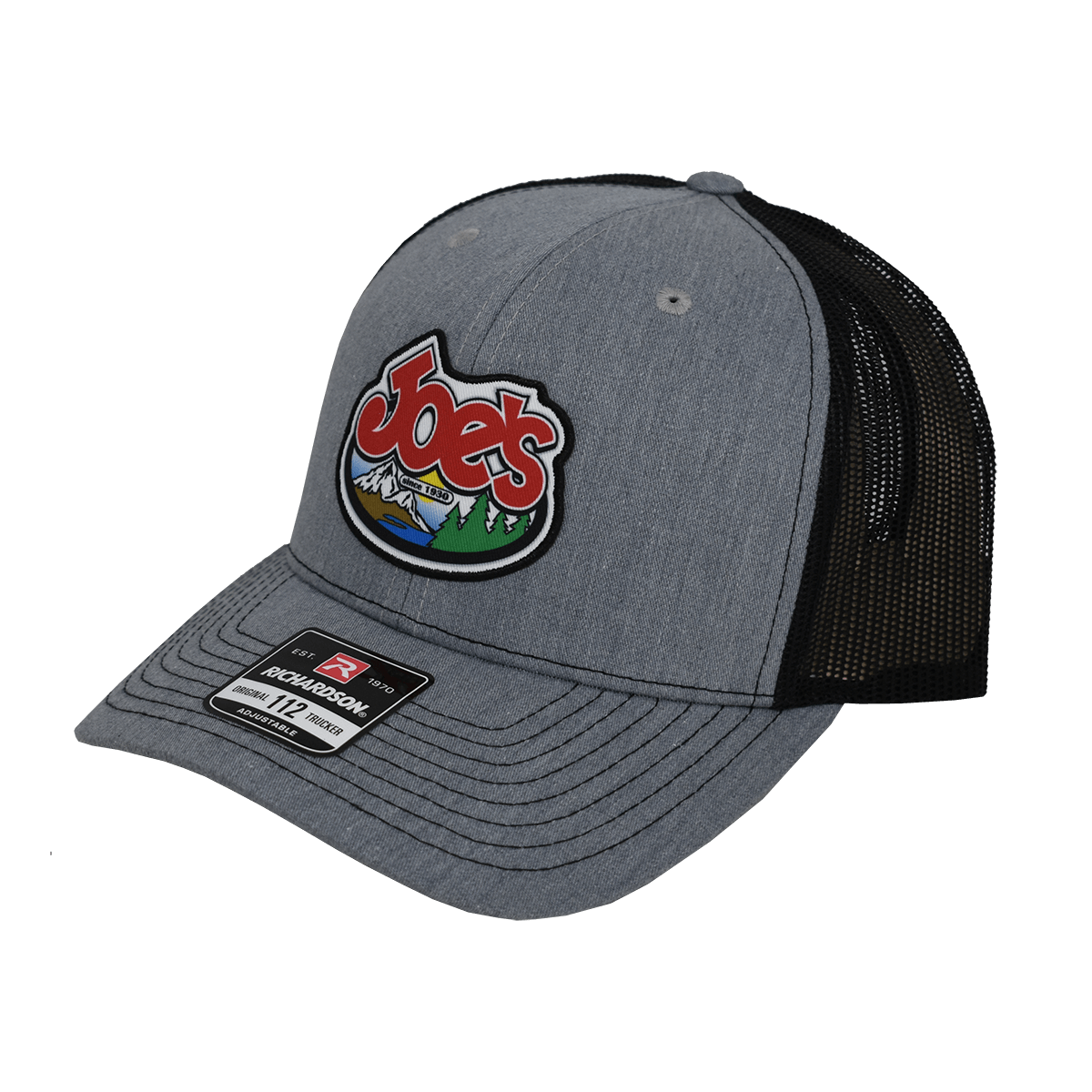 JOE'S SPORTING GOODS TRUCKER 1930 LOGO CAP - HEATHER GREY/BLACK - OSFM SIDE