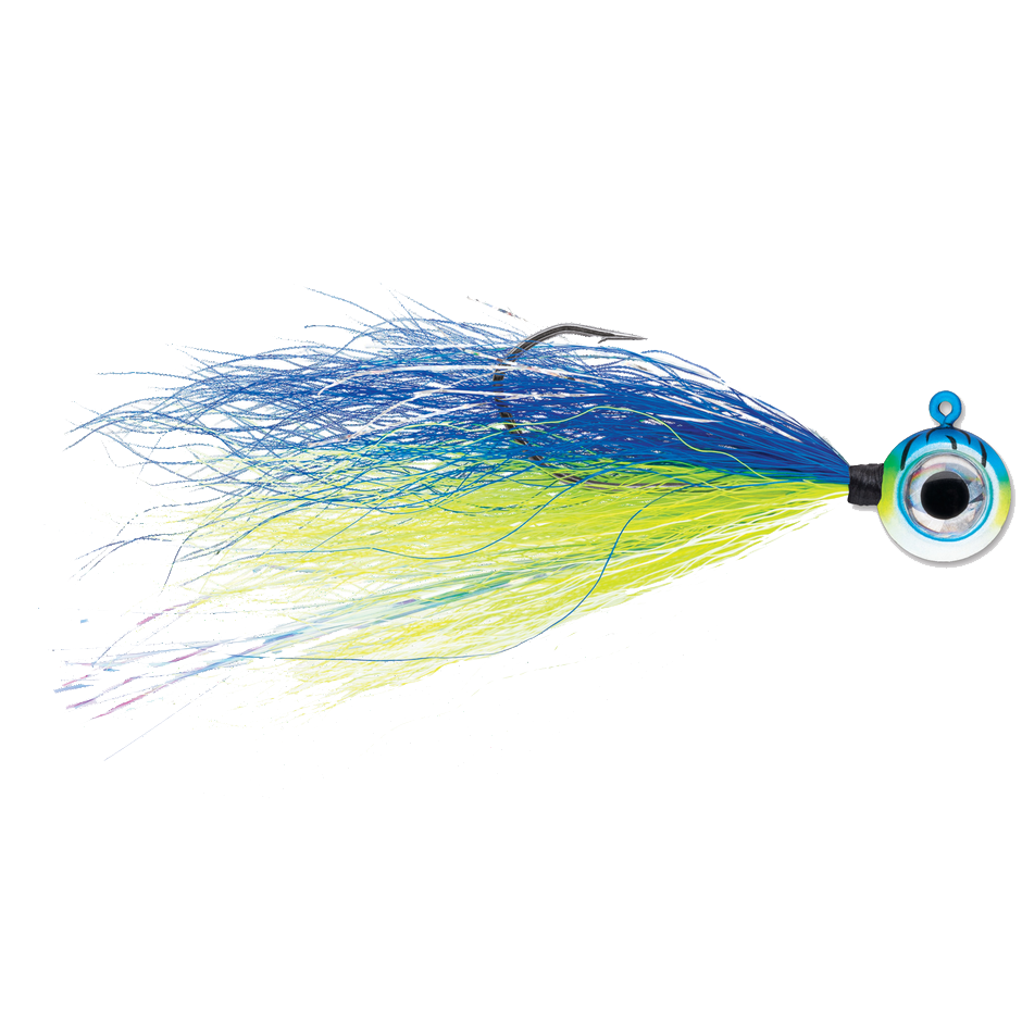 VMC Moon Tail Jig - Blue Fire