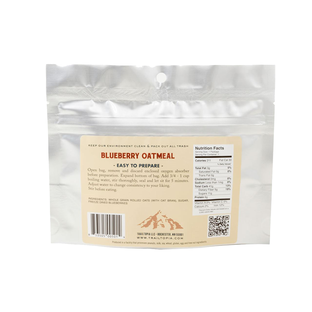 BLUEBERRY OATMEAL GF