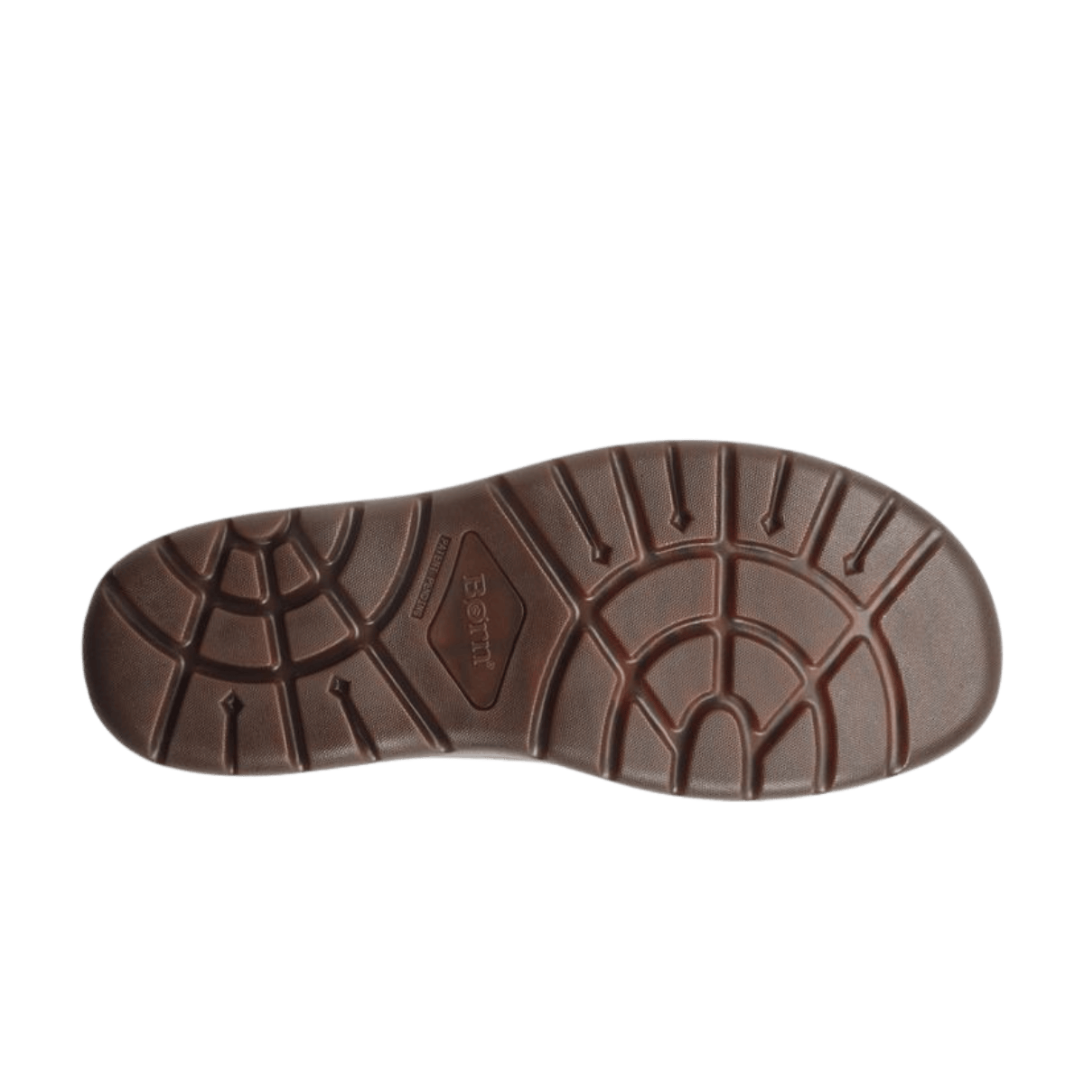 BORN NIGEL 3-EYE - DARK BROWN - BOTTOM/SOLE VIEW