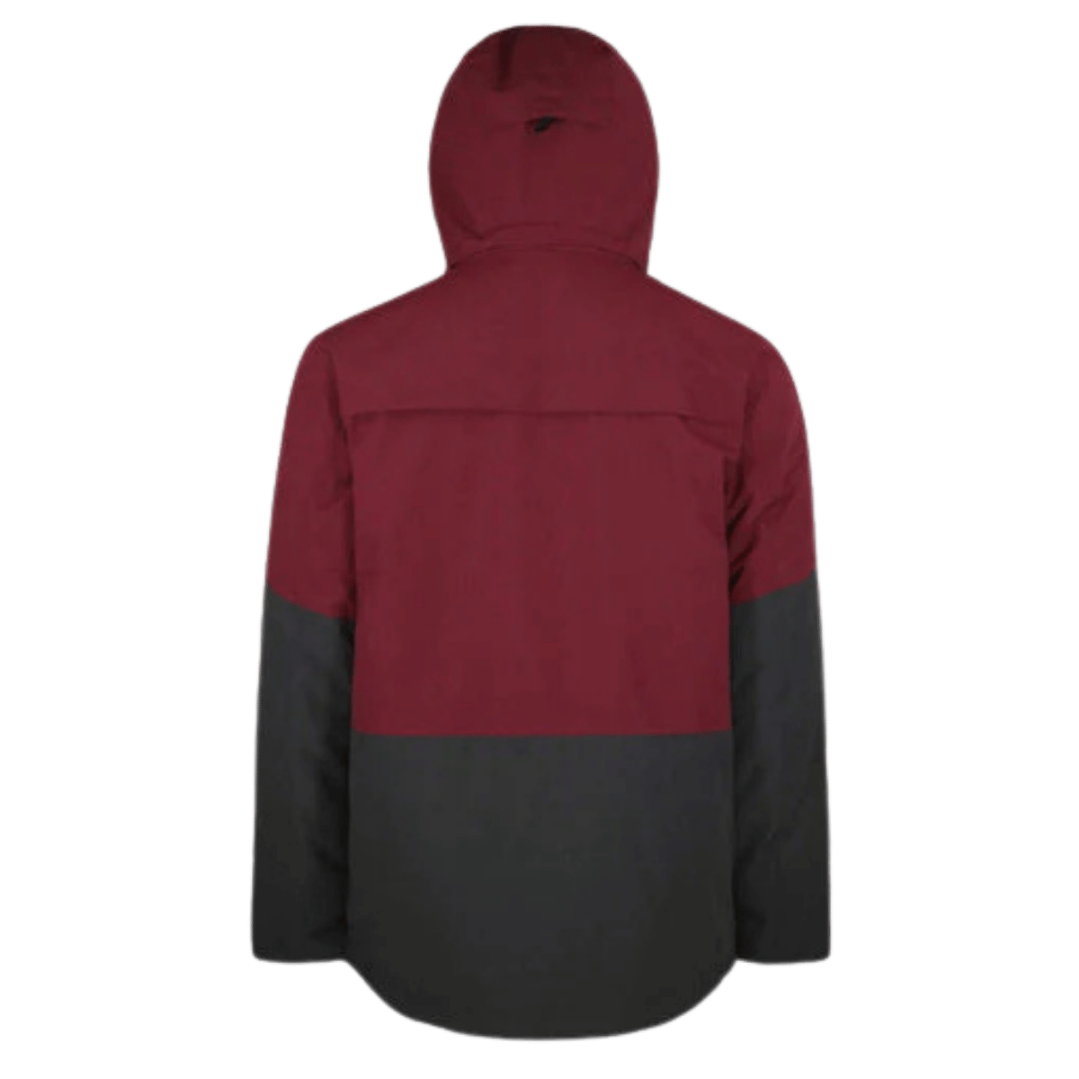 BOULDER GEAR DOWNSLIDE JACKET REGULAR DARK MAROON BACK VIEW