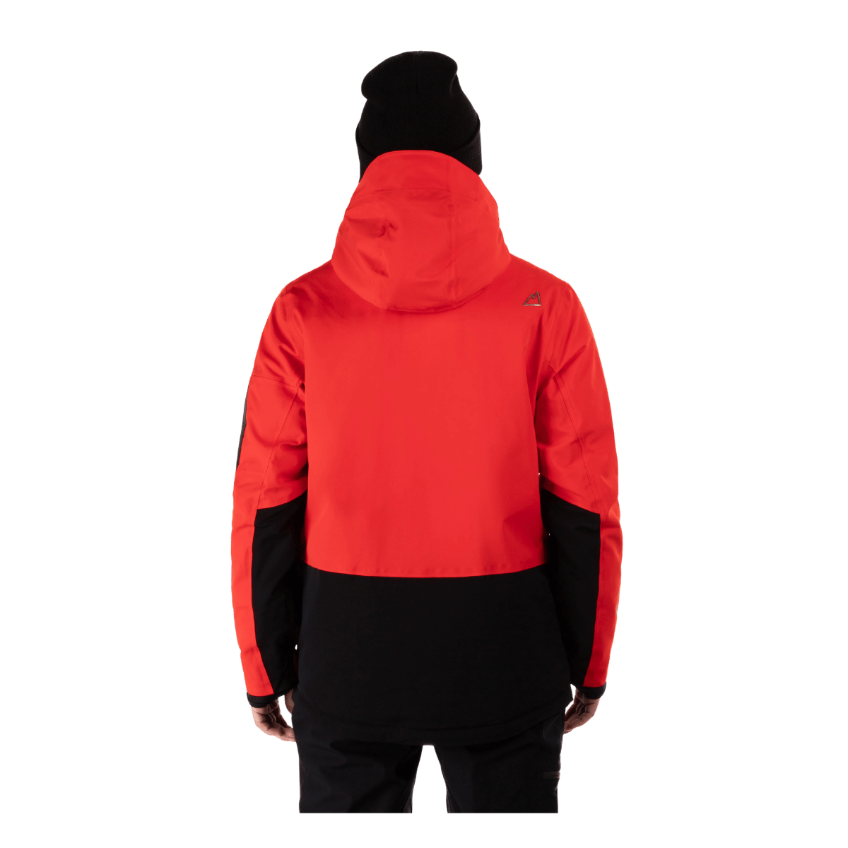 BOULDER GEAR VOLT TECH JACKET RED SPICE BACK VIEW