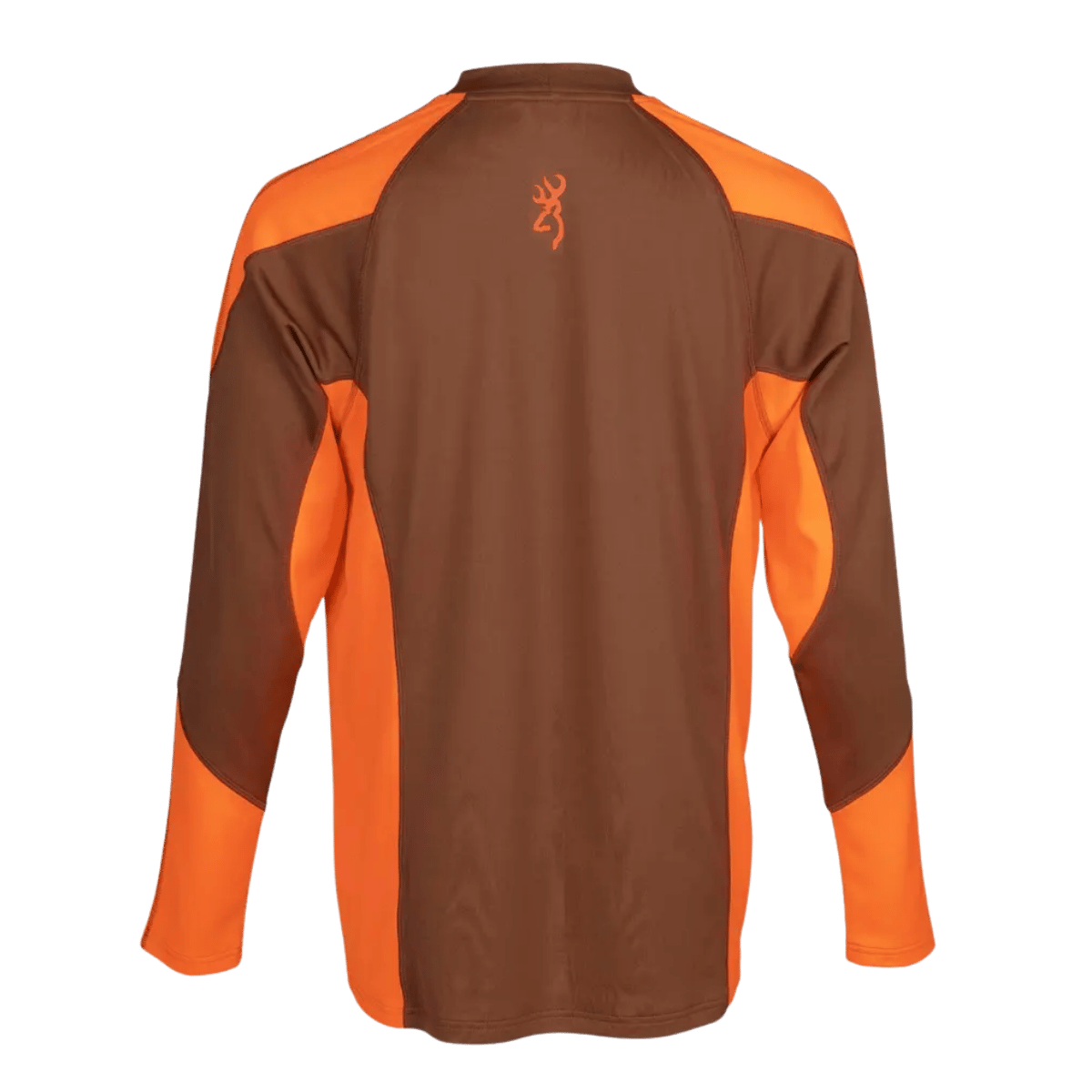 BROWNING MEN'S NTS UPLAND SHIRT 35+ UPF - TAN BLAZE - BACK VIEW