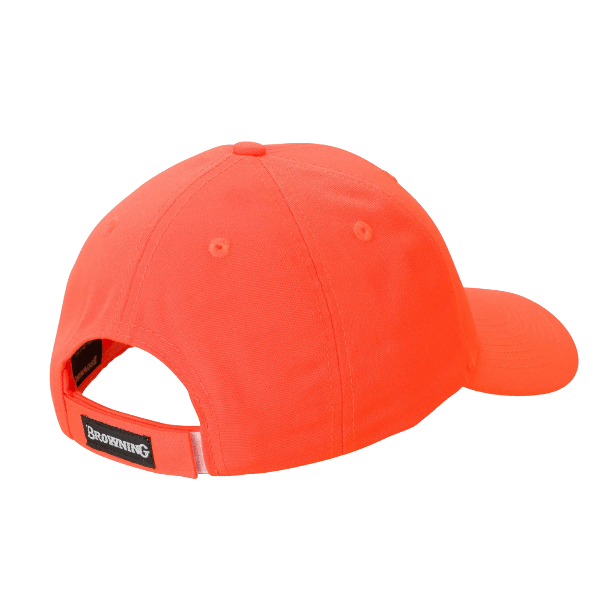 BROWNING YOUTH SAFETY CAP 3D BUCKMARK - BLAZE - BACK VIEW