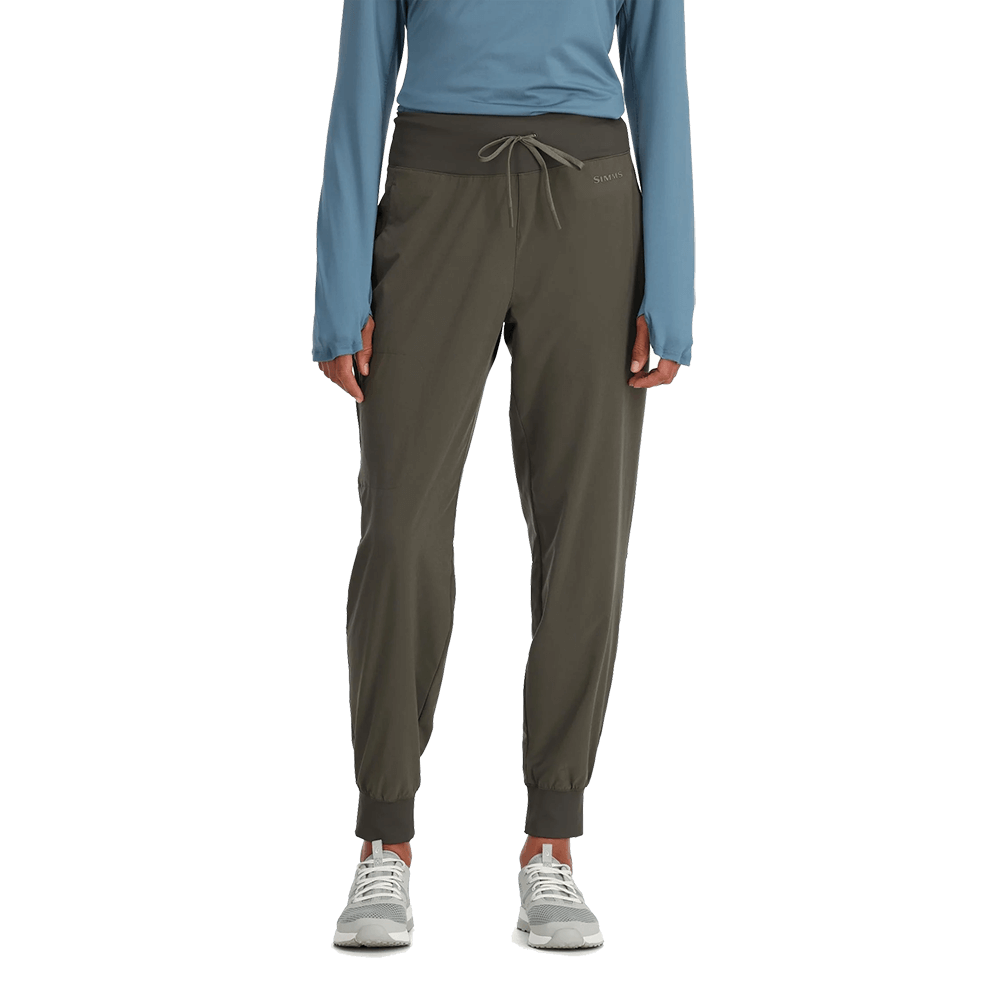 SIMMS WOMEN'S BUGSTOPPER JOGGER - BASALT FRONT