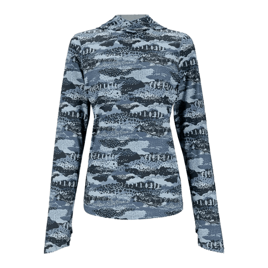 SIMMS WOMEN'S BUGSTOPPER SOLARFLEX HOODY - SHROUD SELVEDGE