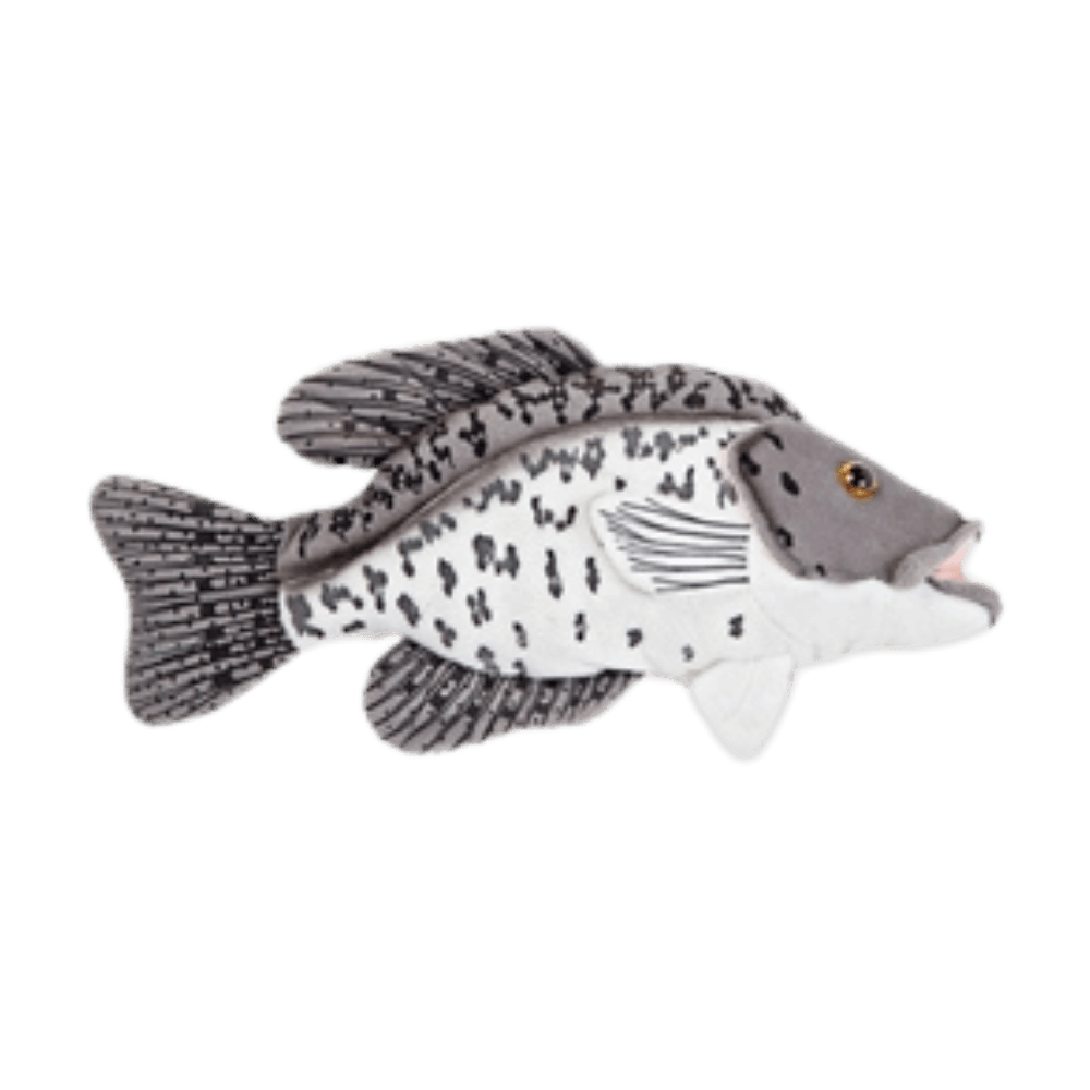 CABIN CRITTERS BLACK CRAPPIE 7IN