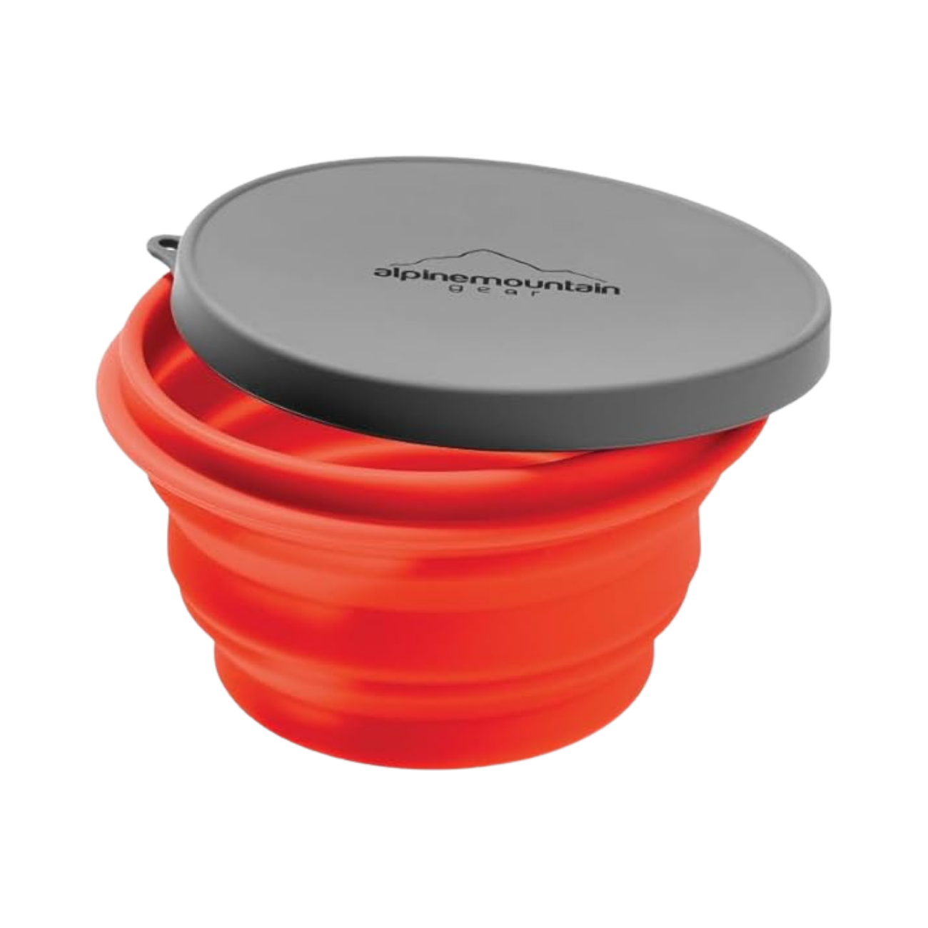 CADDIS COLLAPSIBLE CONTAINER W/LID ORANGE