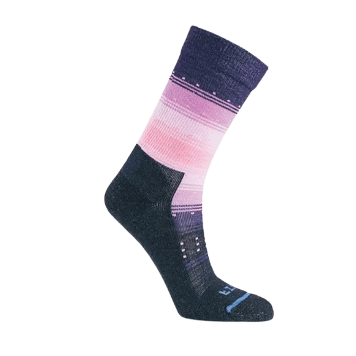 FITS SOCKS WOMEN'S CASUAL CREW SOCK - NAVY/CASHMERE