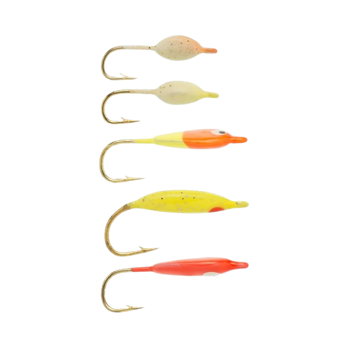 CELSIUS MOON GLITTER ICE LURES 5PK IMAGE